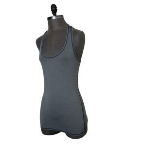 ATHLETA Women's CHI TANK TOP #963942 Unshrinkable Gray XS